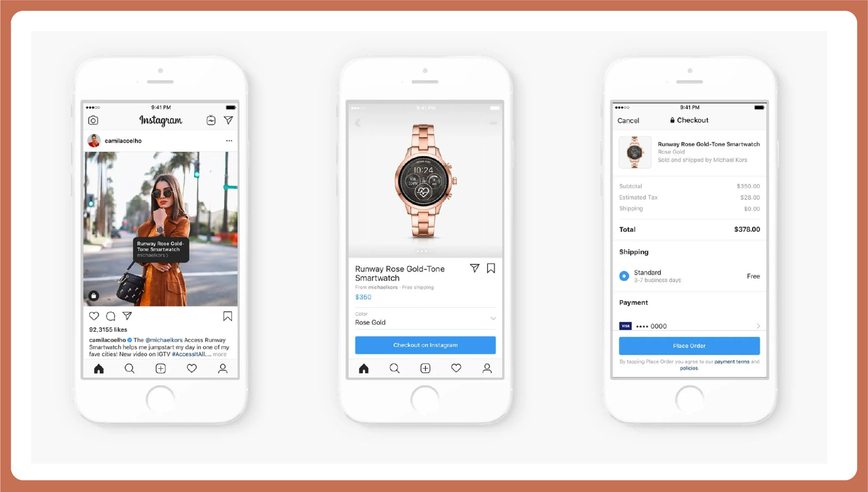 selling products on Instagram