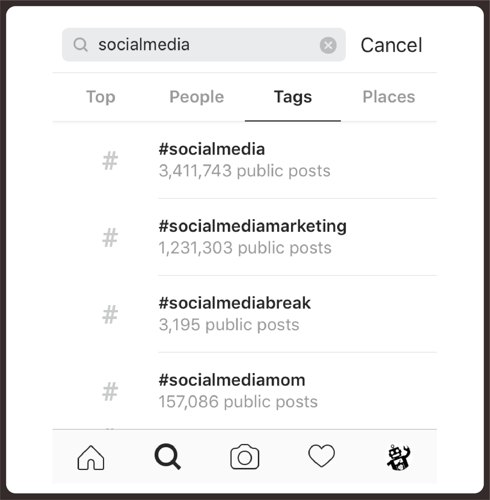 Instagram Hashtags