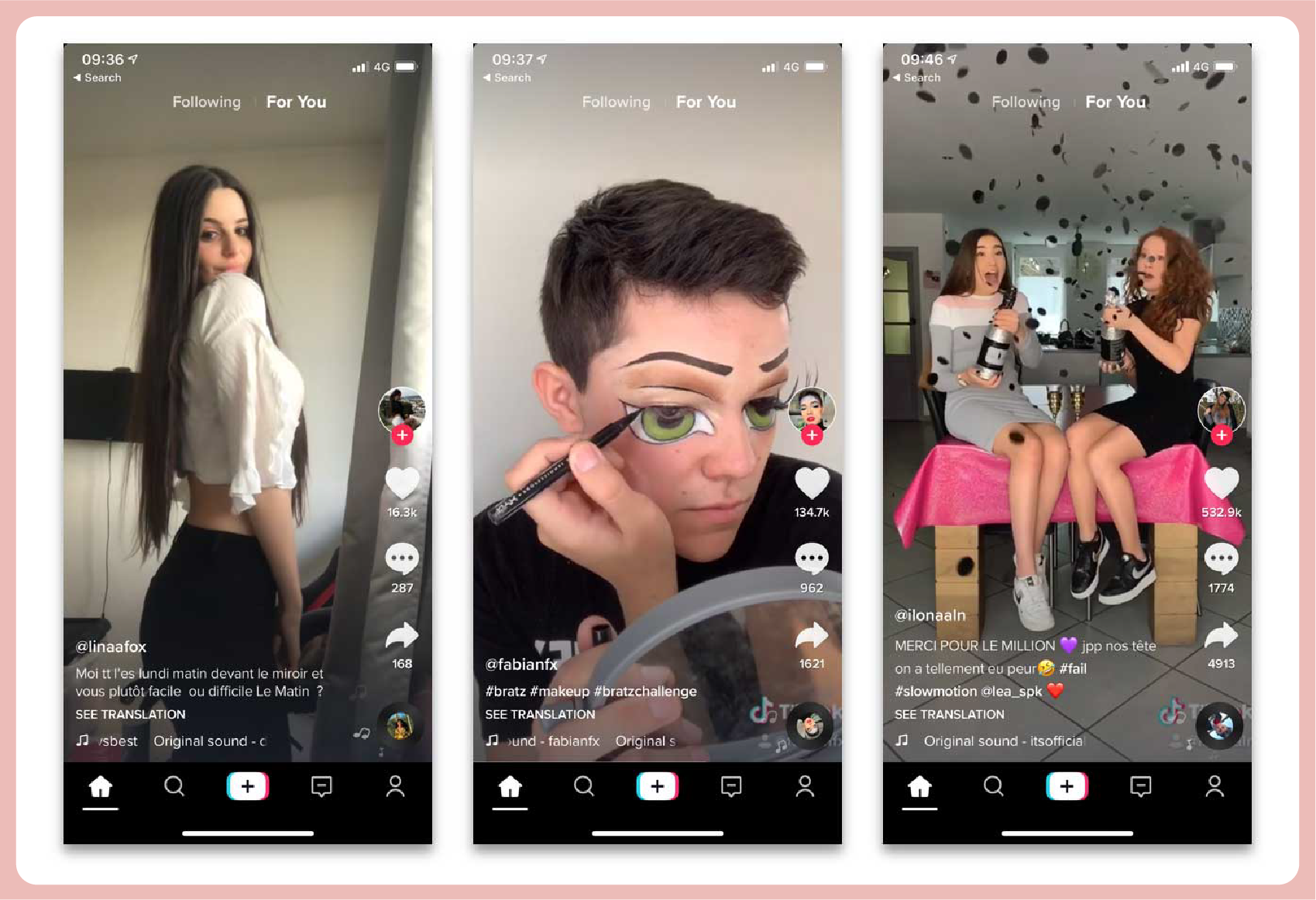 TikTok content