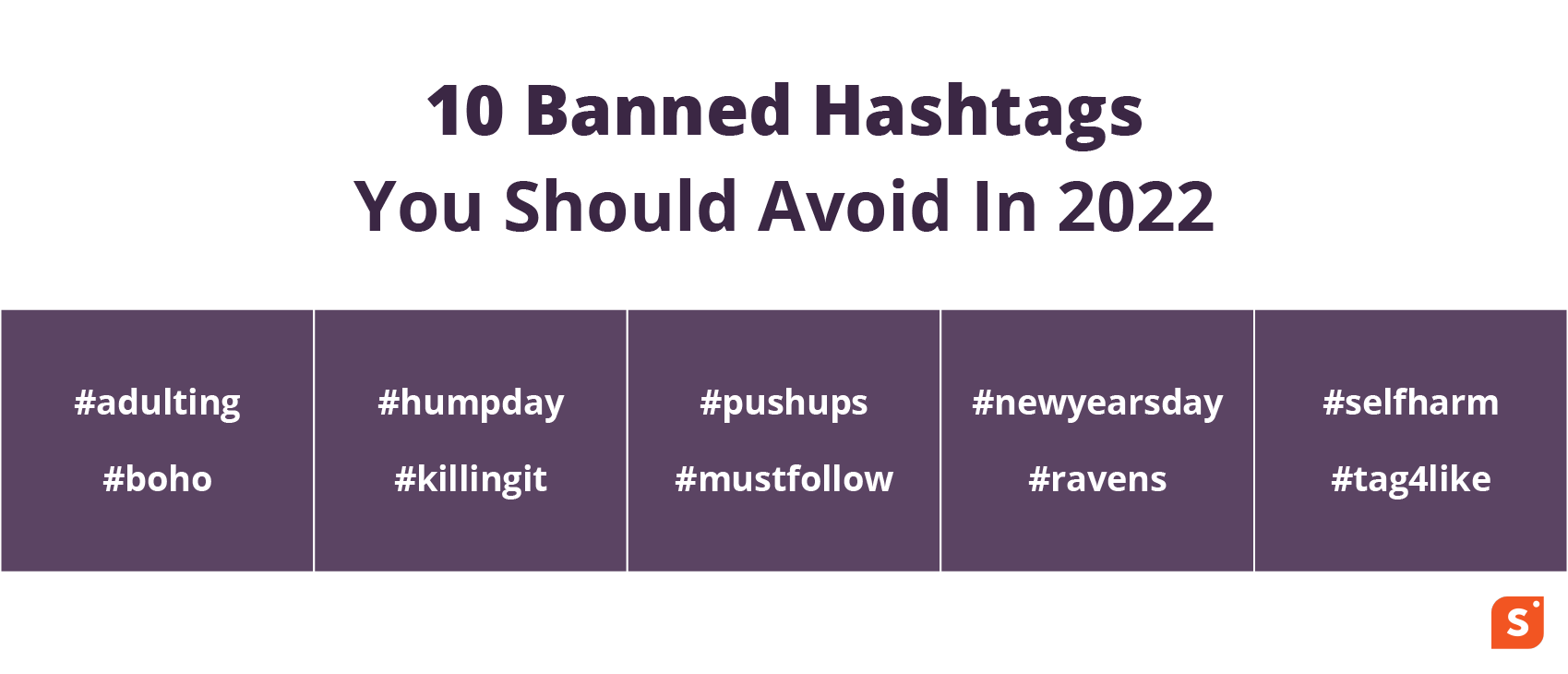 Banned Hashtags on Instagram