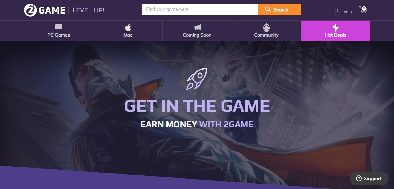 2GAME affiliate marketing program