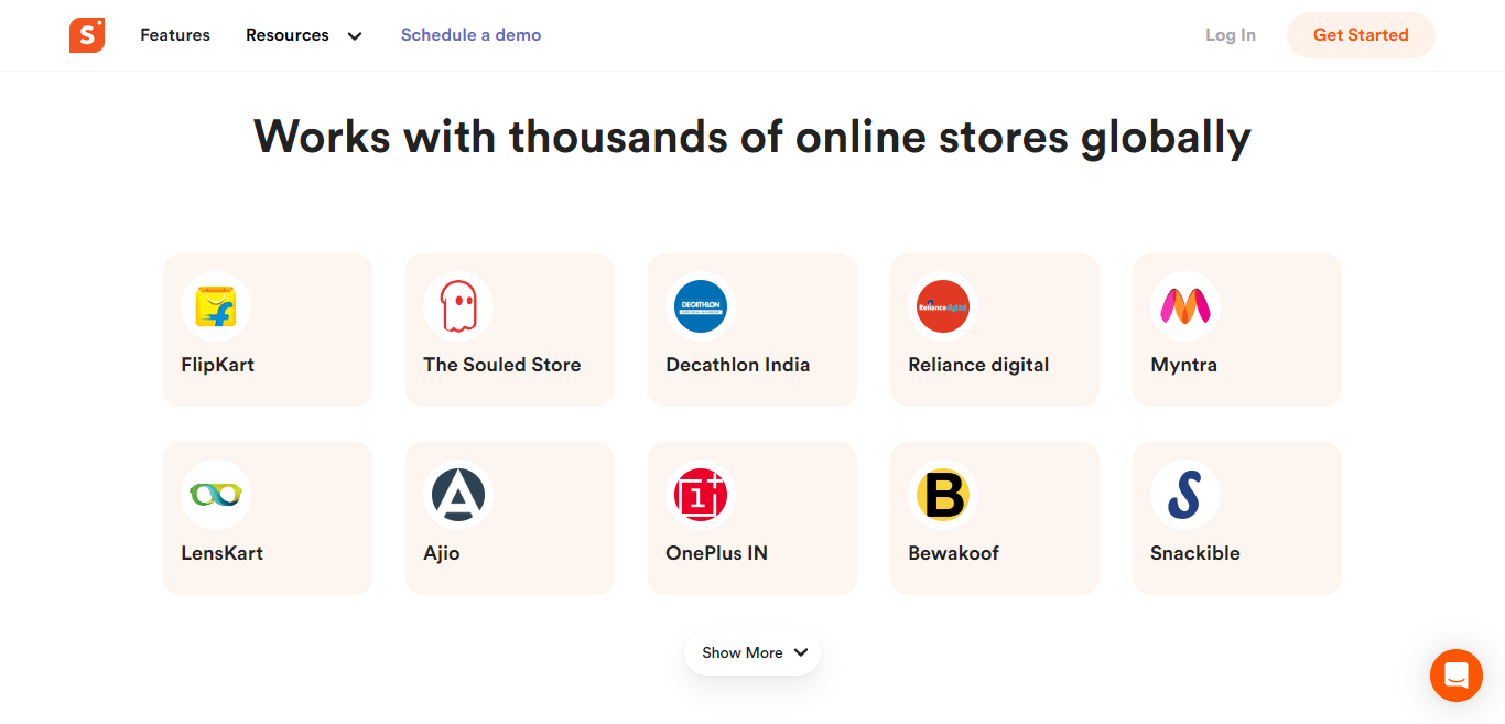 Top brands partnered with Shopper.com